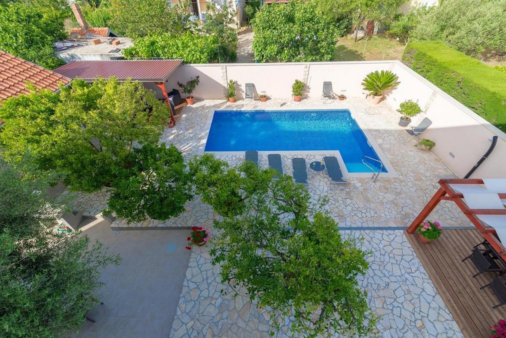 Apartments Villa Odesa With Shared Pool ザダル エクステリア 写真